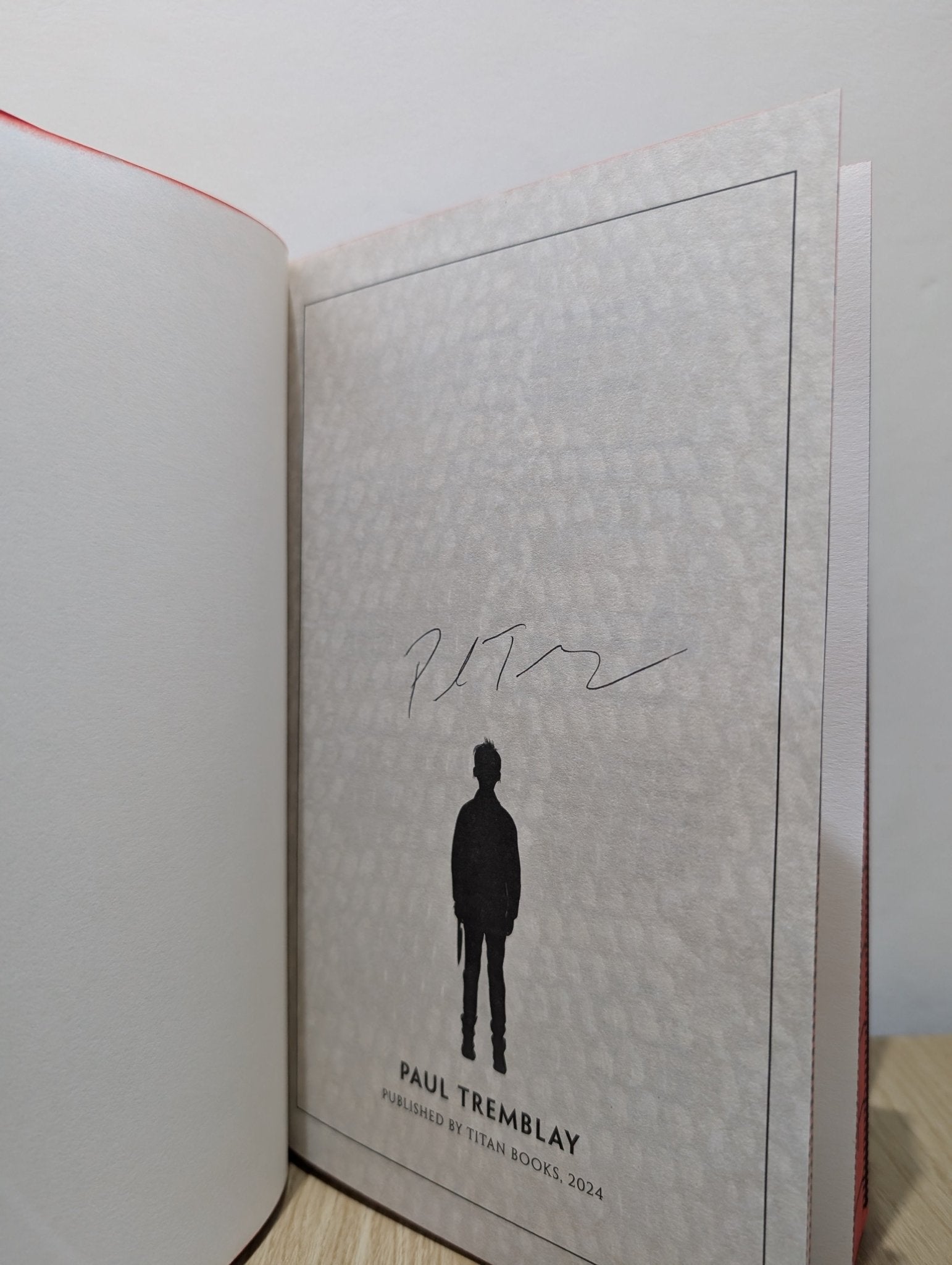 Horror Movie by Paul Tremblay (Signed First Edition with sprayed edges) - Fialta Books