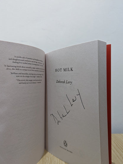 Hot Milk by Deborah Levy (Signed Paperback Edition) - Fialta Books