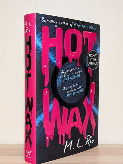 Hot Wax by M.L. Rio (Signed First Edition) - Fialta Books