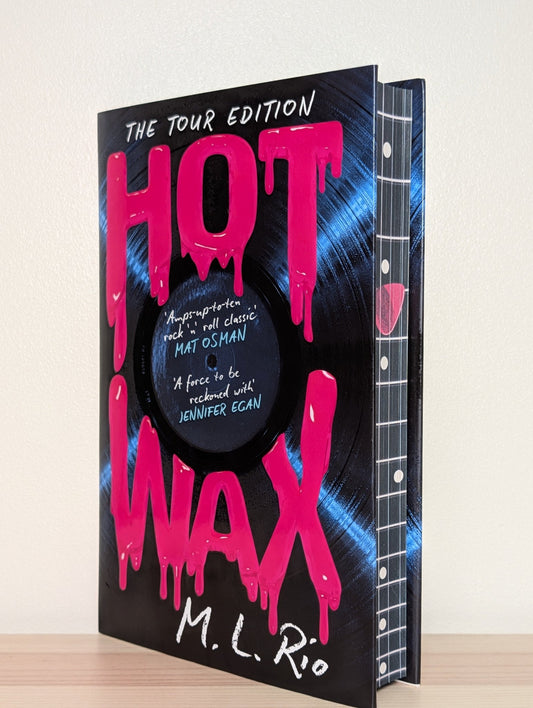 Hot Wax by M.L. Rio (Signed Tour Edition with sprayed edges) - Fialta Books