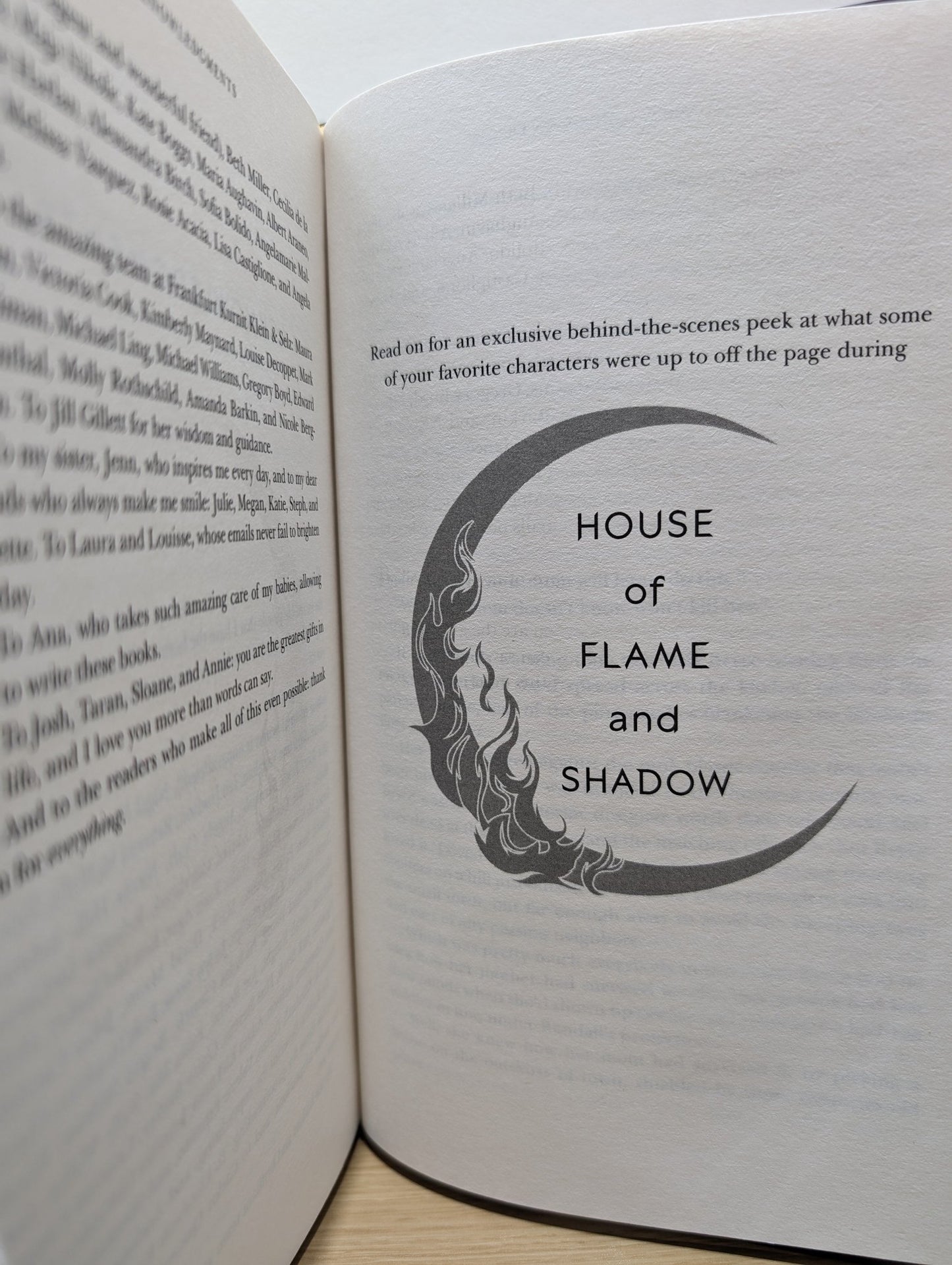House of Flame and Shadow: Crescent City 3 by Sarah J. Maas (First Edition with extra chapter) - Fialta Books