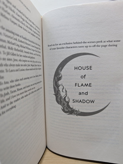 House of Flame and Shadow: Crescent City 3 by Sarah J. Maas (First Edition with extra chapter) - Fialta Books
