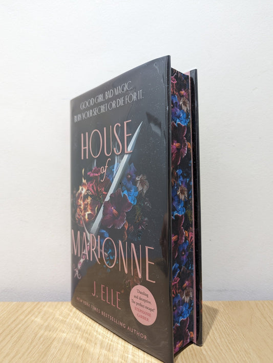 House of Marionne by J. Elle (Signed First Edition with sprayed edges) - Fialta Books