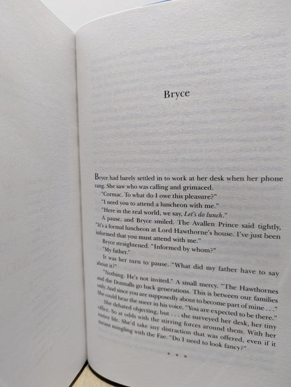 House of Sky and Breath by Sarah J. Maas (First Edition with extra chapter) - Fialta Books
