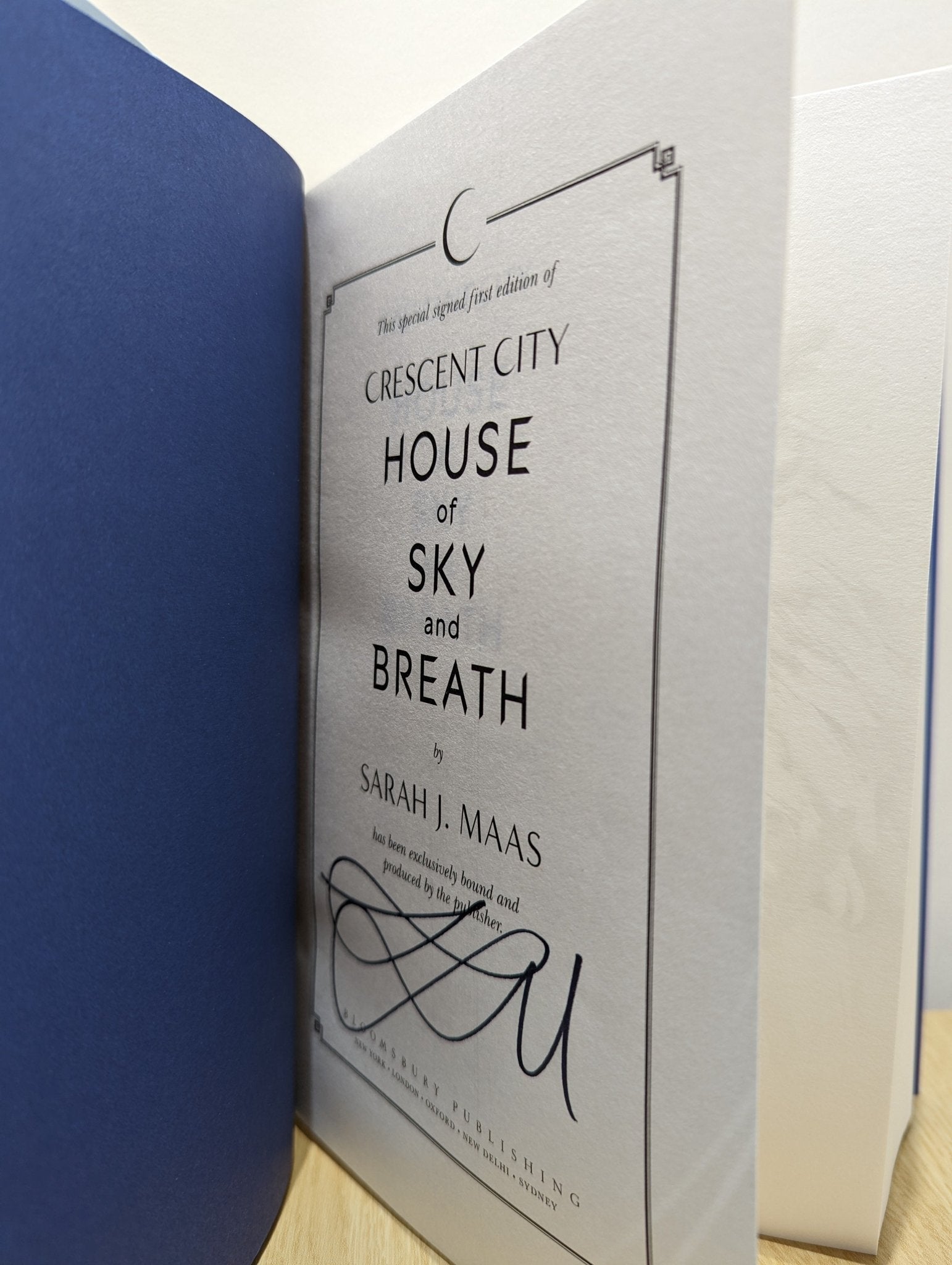 House of Sky and Breath by Sarah J. Maas (Signed First Edition) - Fialta Books