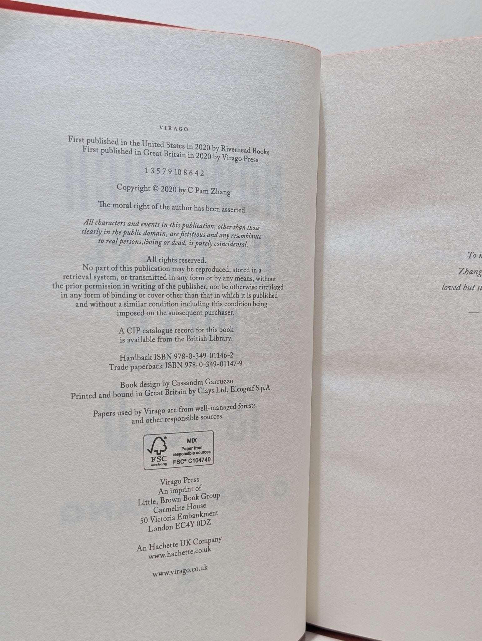 How Much Of These Hills is Gold by C Pam Zhang (Signed First Edition) - Fialta Books