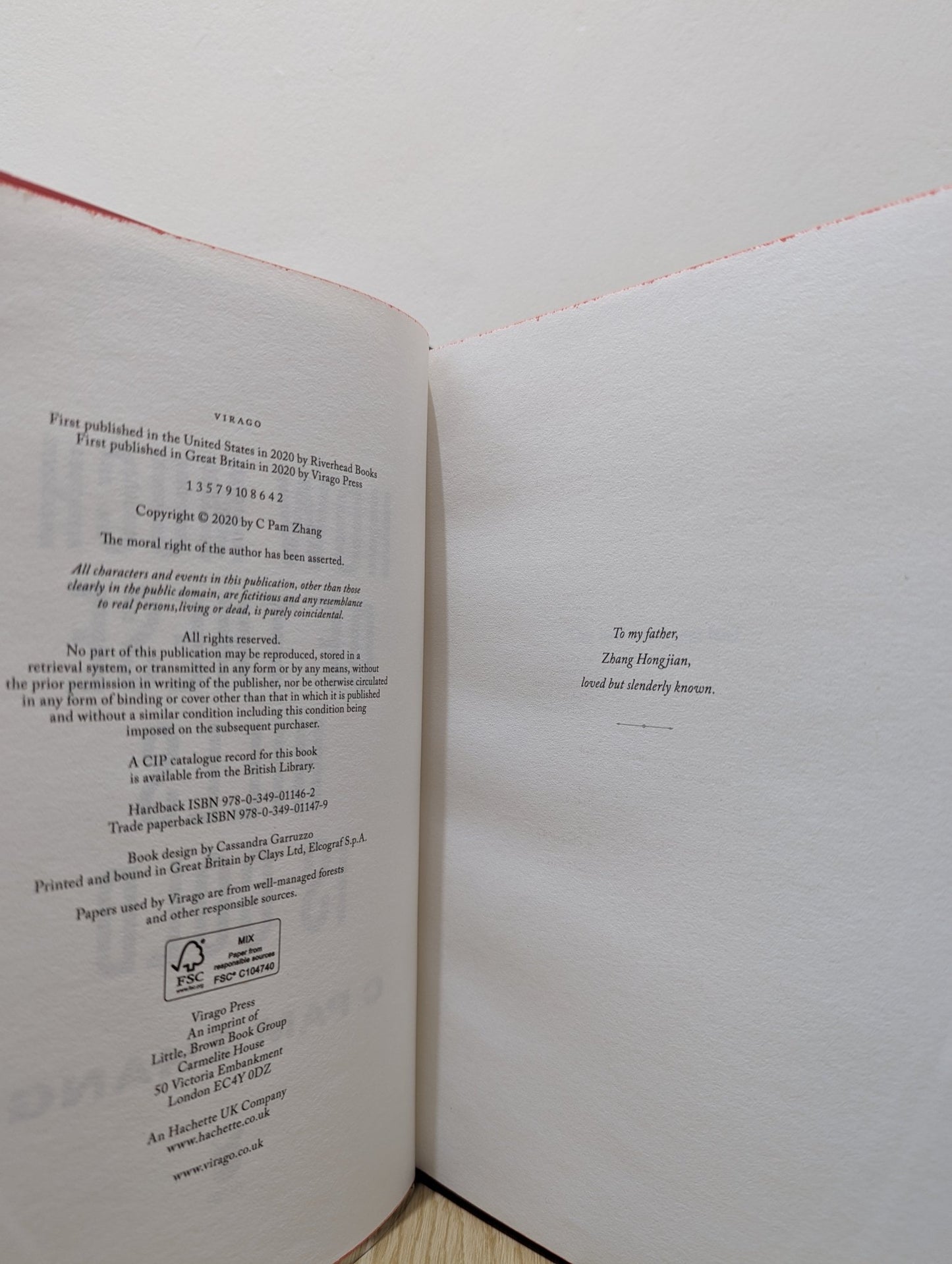 How Much Of These Hills is Gold by C Pam Zhang (Signed First Edition with sprayed edges) - Fialta Books