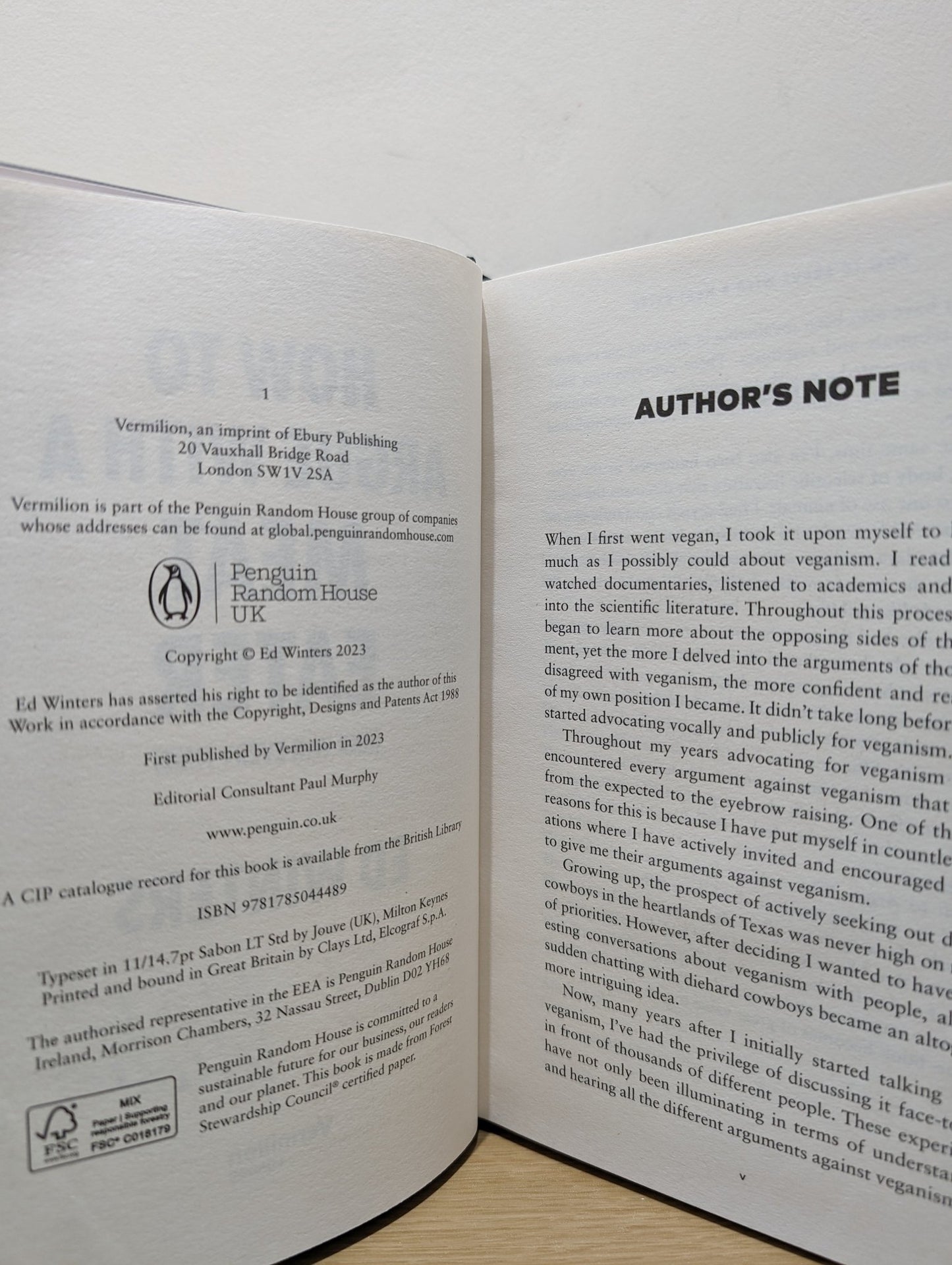 How to Argue With a Meat Eater by Ed Winters (Signed First Edition) - Fialta Books