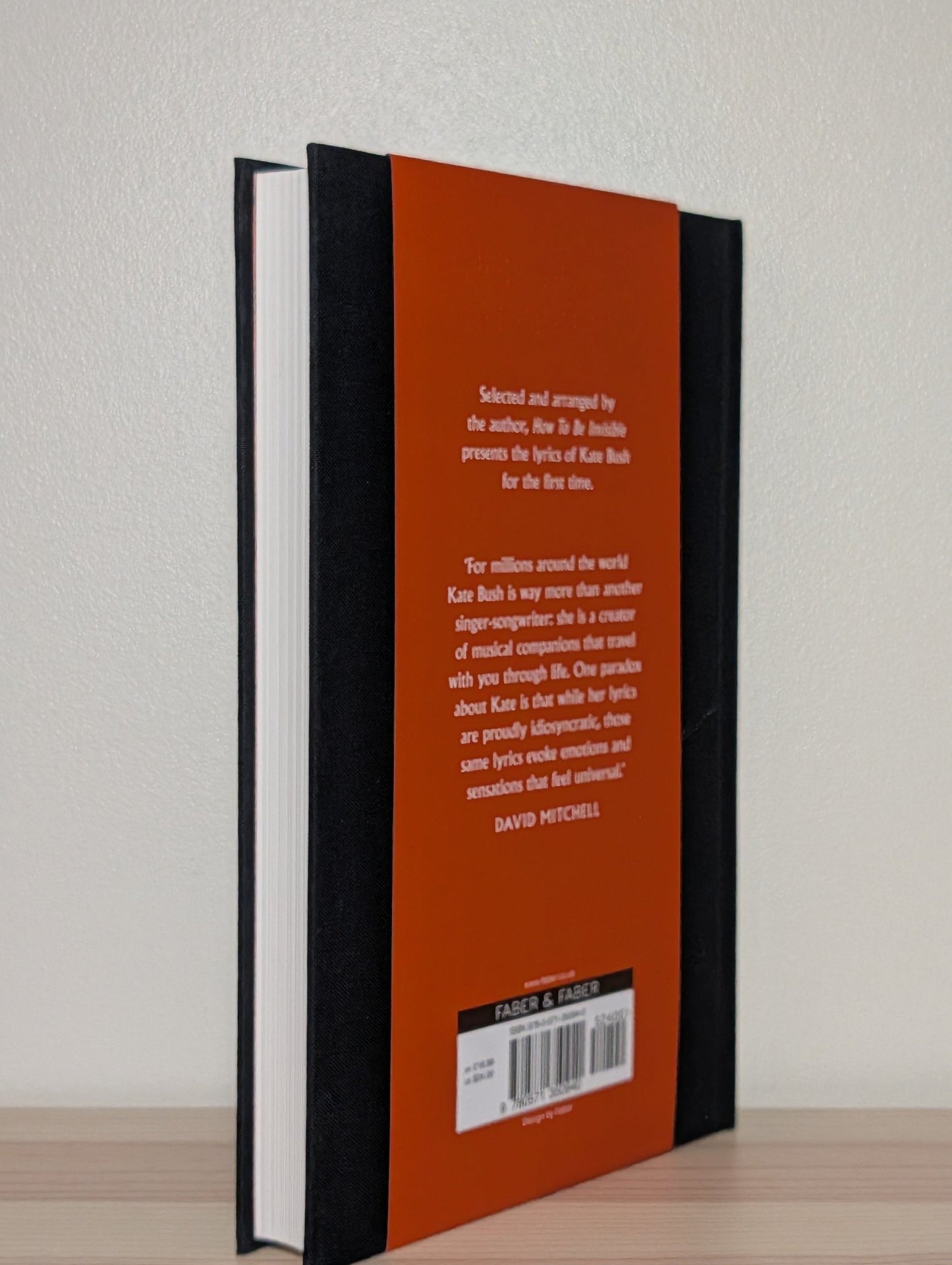 How To Be Invisible by Kate Bush (Hardback Edition) - Fialta Books