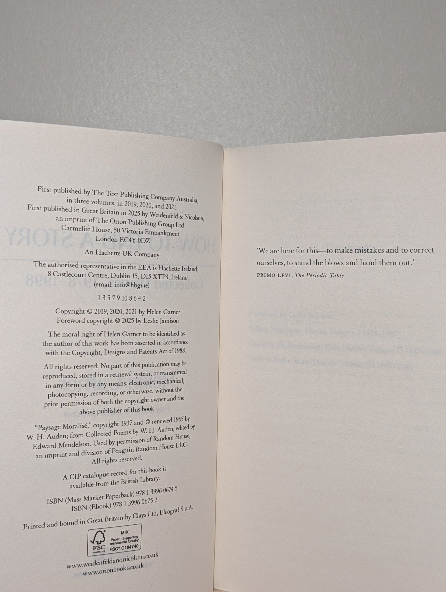 How to End a Story by Helen Garner (Signed First Edition) - Fialta Books