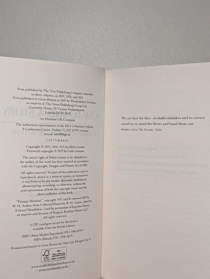 How to End a Story by Helen Garner (Signed First Edition) - Fialta Books