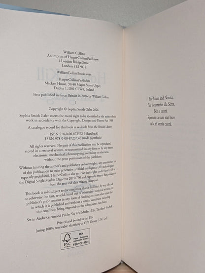 How to Kill a Language by Sophia Smith Galer (Signed First Edition) - Fialta Books