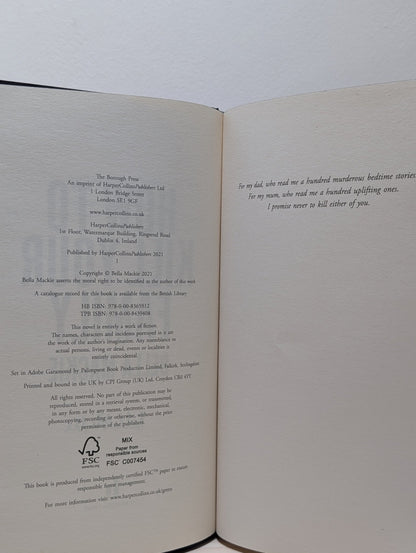 How to Kill Your Family by Bella Mackie (Signed First Edition with sprayed edges) - Fialta Books