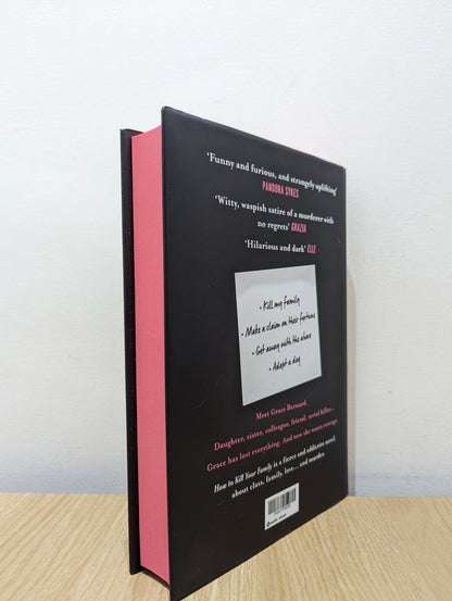 How to Kill Your Family by Bella Mackie (Special Edition with sprayed edges) - Fialta Books