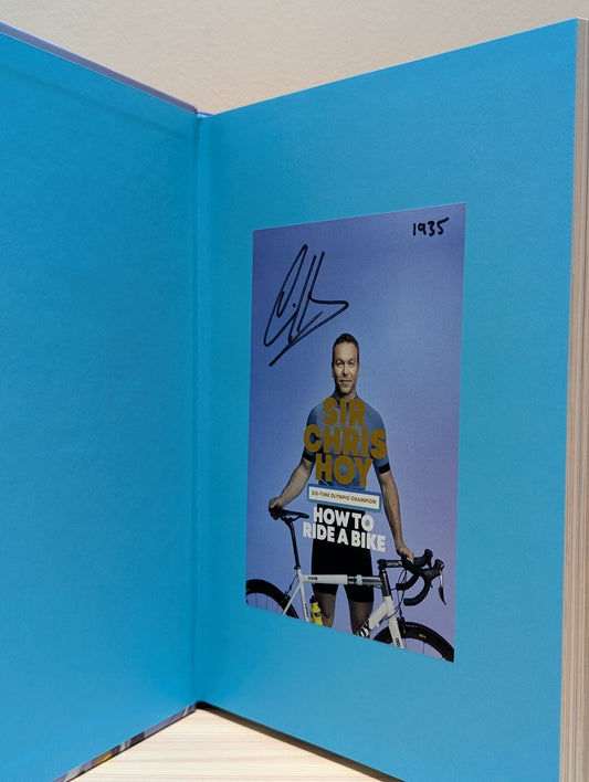 How to Ride a Bike by Sir Chris Hoy (Signed) - Fialta Books