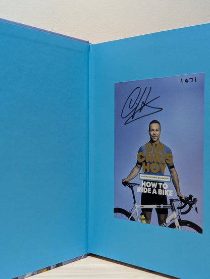 How to Ride a Bike by Sir Chris Hoy (Signed First Edition) - Fialta Books