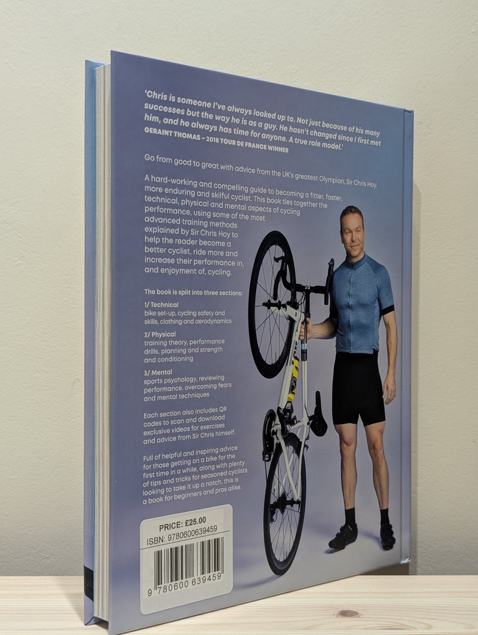 How to Ride a Bike by Sir Chris Hoy (Signed First Edition) - Fialta Books