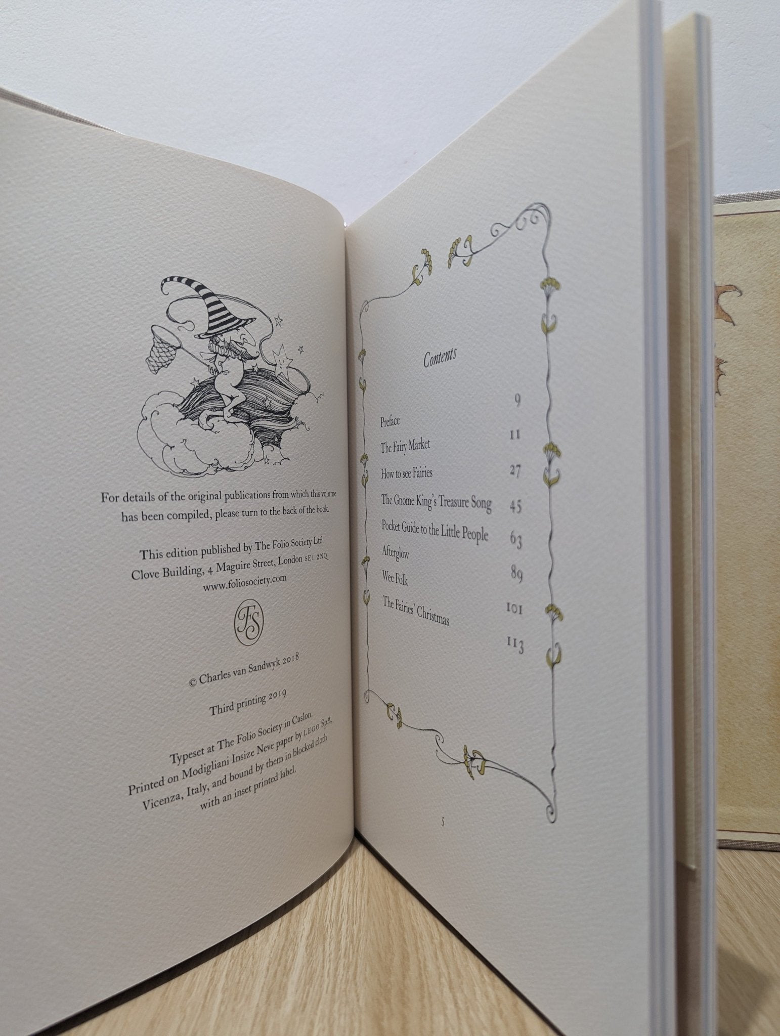 How to See Fairies by Charles van Sandwyk (Folio Slipcase Edition) - Fialta Books