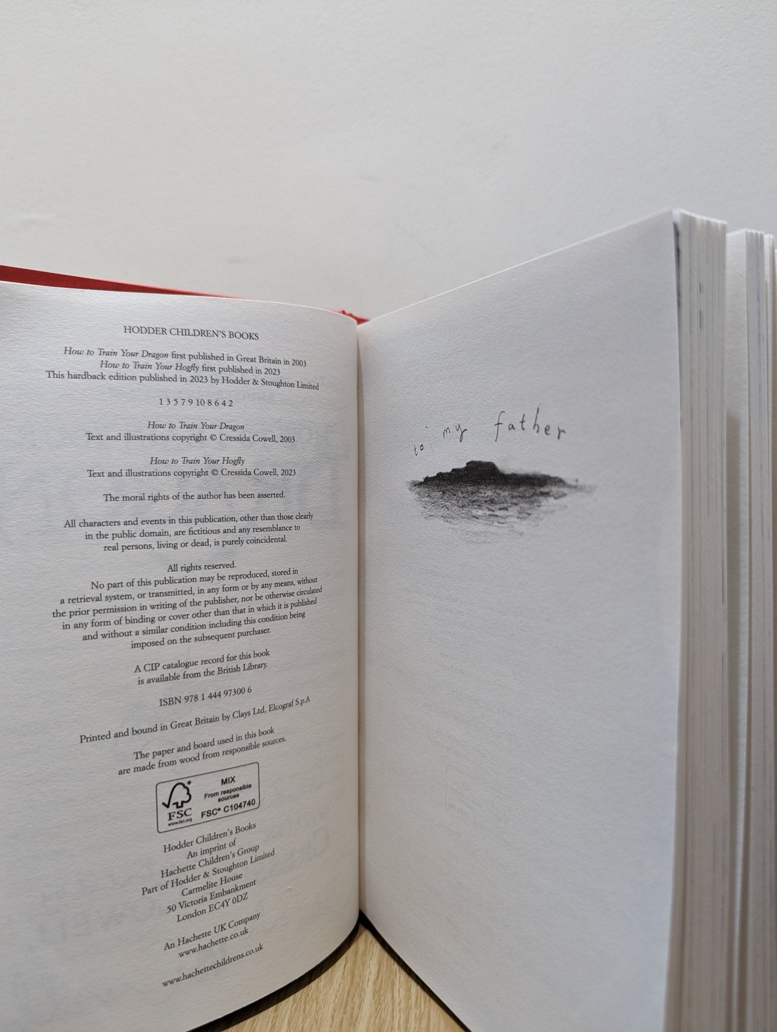 How to Train Your Dragon 20th Anniversary Edition: Book 1 by Cressida Cowell (Signed) - Fialta Books