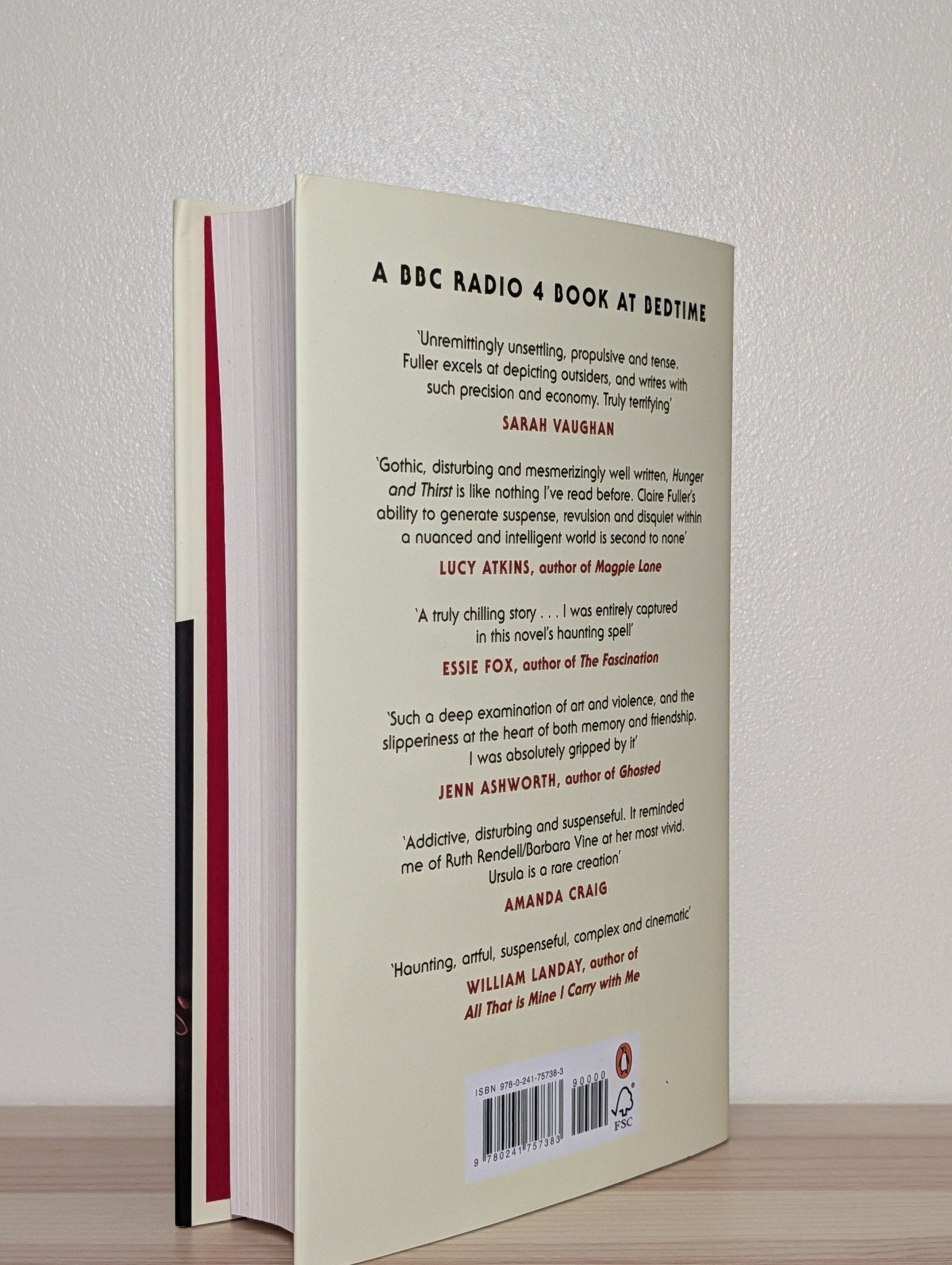 Hunger and Thirst by Claire Fuller (Signed to Title Page) - Fialta Books