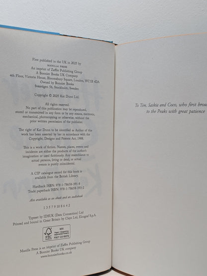 Hungerstone by Kat Dunn (Signed Numbered First Edition with sprayed edges) - Fialta Books