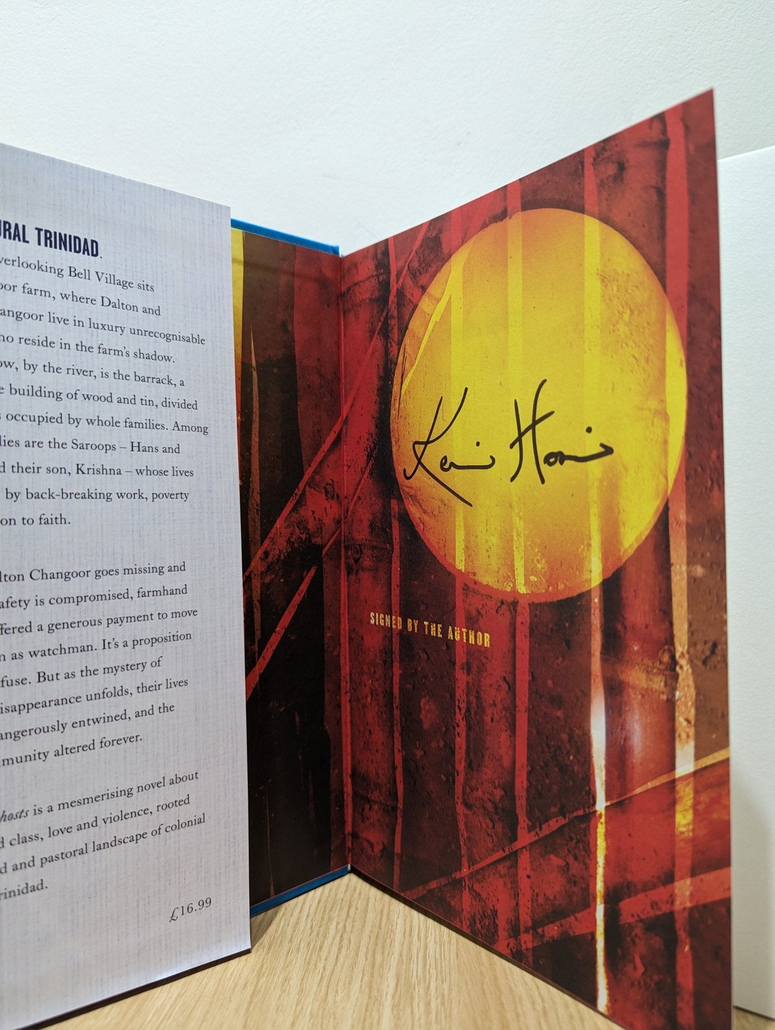 Hungry Ghosts by Kevin Jared Hosein (Signed First Edition) - Fialta Books