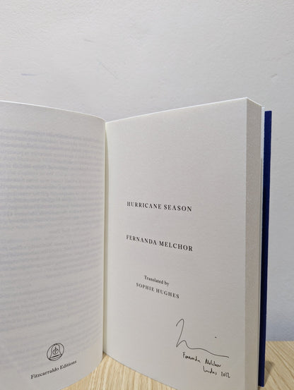Hurricane Season by Fernanda Melchor (Signed) - Fialta Books