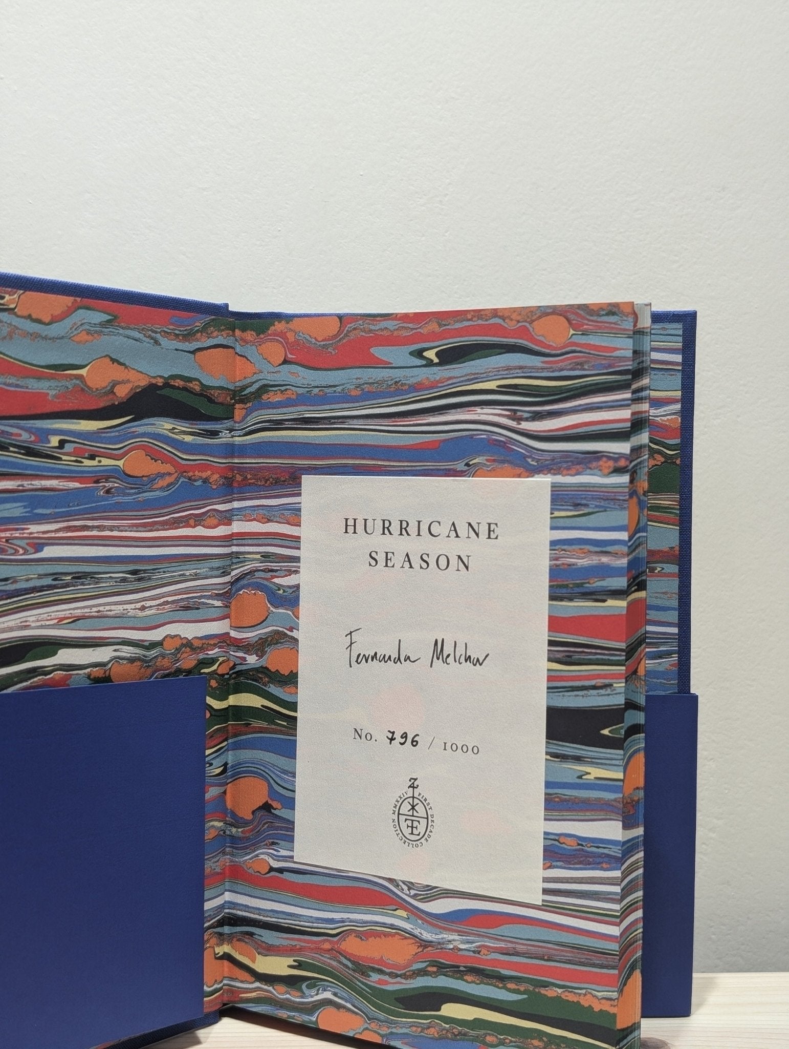 Hurricane Season by Fernanda Melchor (Signed Numbered Edition with sprayed edges) - Fialta Books