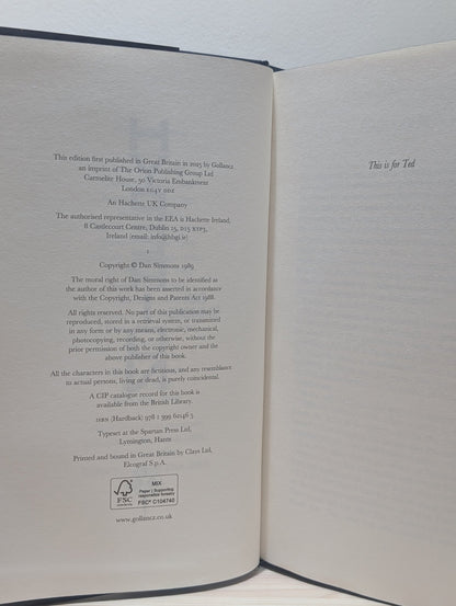 Hyperion by Dan Simmons (Special Edition with sprayed edges) - Fialta Books