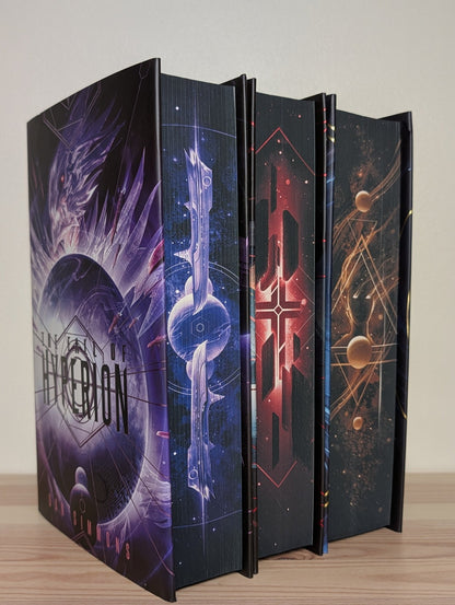 Hyperion Cantos 2 - 4: Fall of Hyperion; Endymion; Rise of Endymion by Dan Simmons (Special Edition with sprayed edges) - Fialta Books
