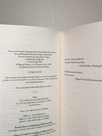 Hyperpolitics by Anton Jager (Signed Edition) - Fialta Books