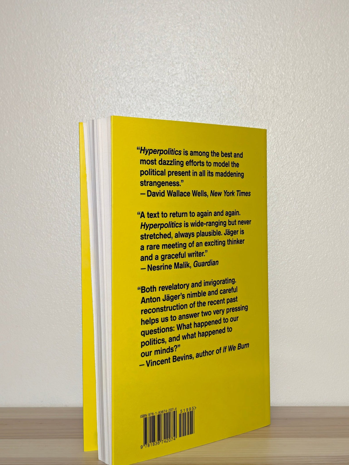 Hyperpolitics by Anton Jager (Signed Edition) - Fialta Books