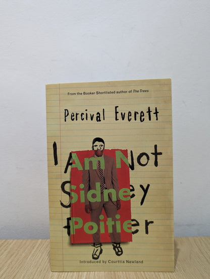 I Am Not Sidney Poitier by Percival Everett (Signed UK First Edition) - Fialta Books