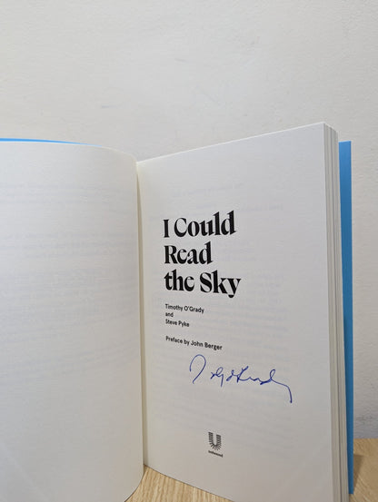 I Could Read the Sky by Timothy O'Grady (Signed New Edition) - Fialta Books
