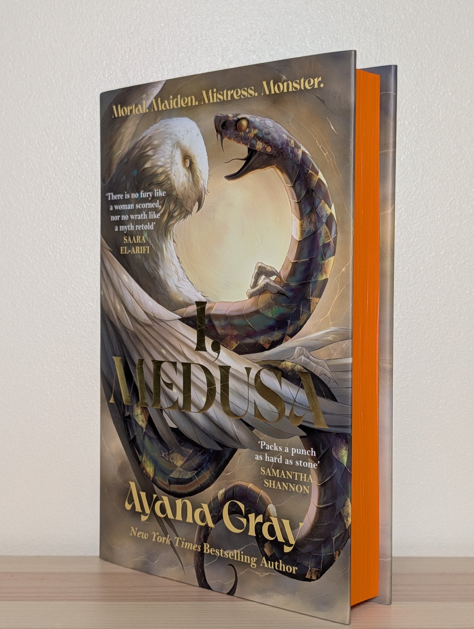 I, Medusa by Ayana Gray (Signed First Edition with sprayed edges) - Fialta Books