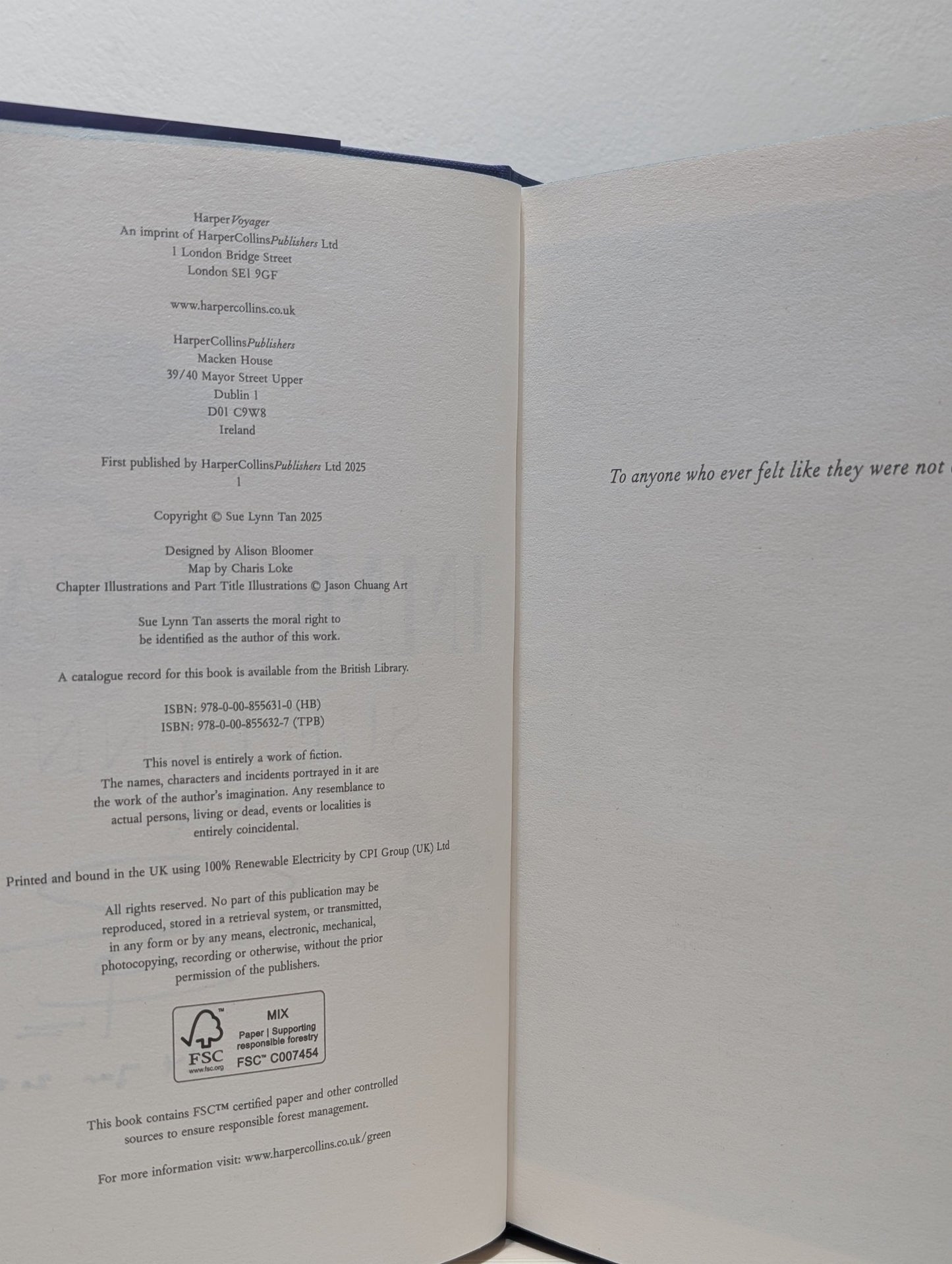 Immortal by Sue Lynn Tan (Signed Dated First Edition with sprayed edges) - Fialta Books
