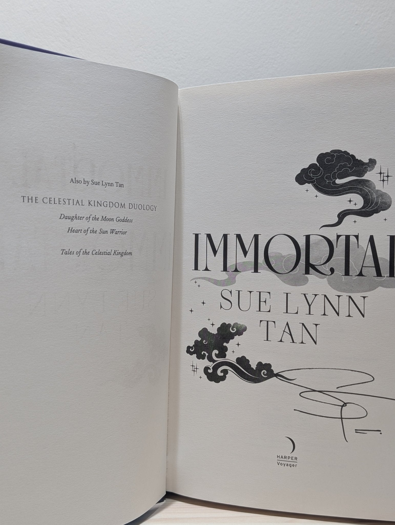 Immortal by Sue Lynn Tan (Signed First Edition) - Fialta Books