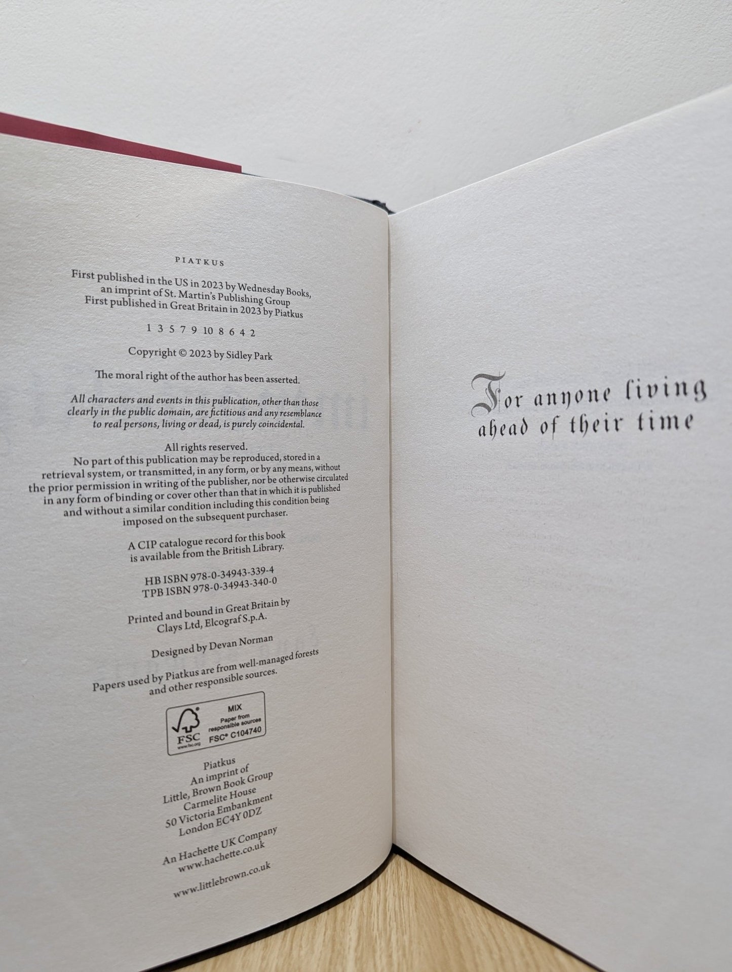 Immortality: A Love Story by Dana Schwartz (First Edition) - Fialta Books