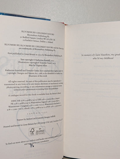 Impossible Creatures by Katherine Rundell (Signed Book of the Year Edition) - Fialta Books