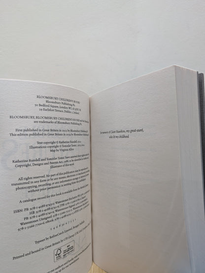 Impossible Creatures by Katherine Rundell (Signed paperback Dragon Edition with extra content) - Fialta Books