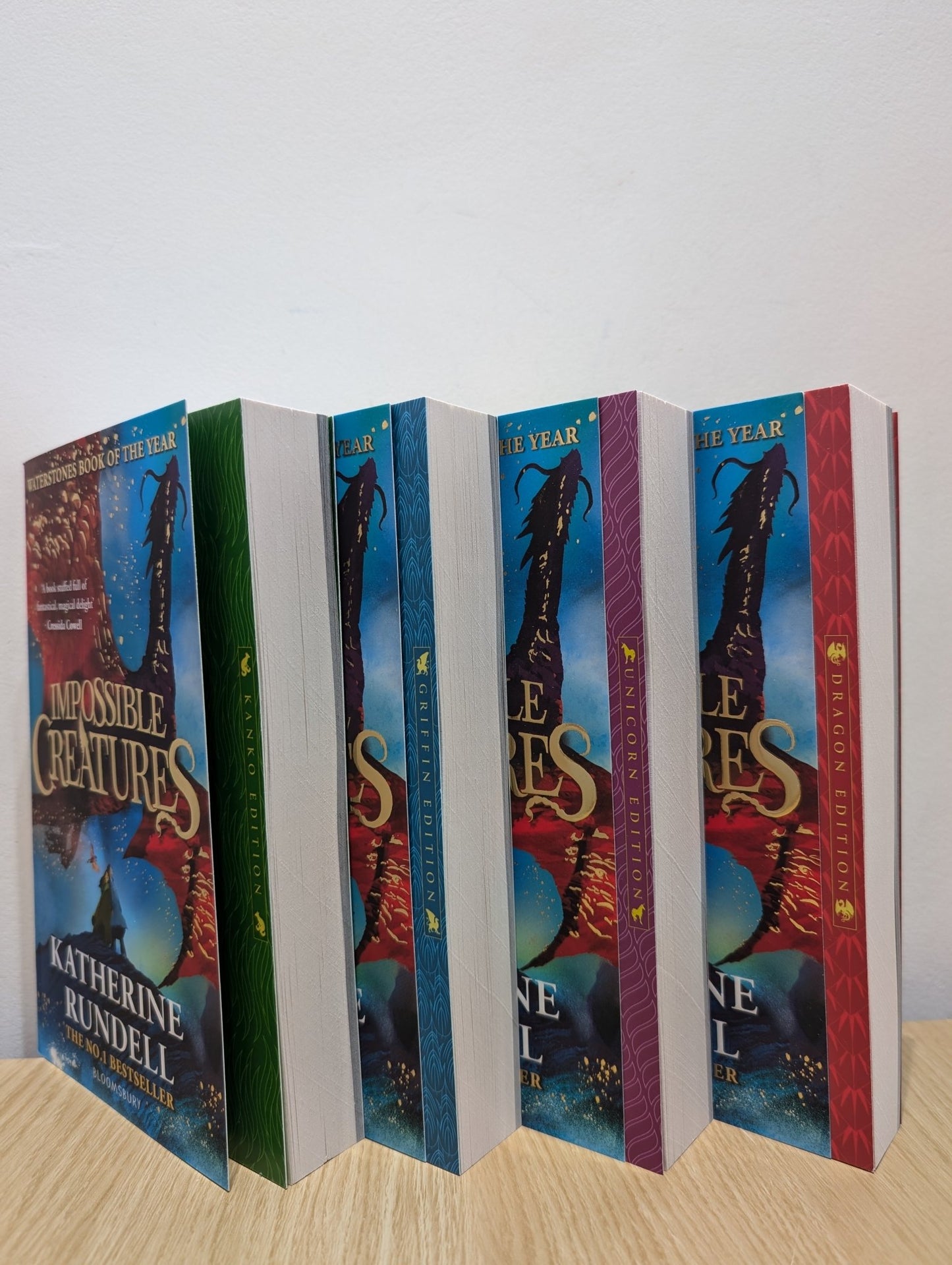 Impossible Creatures by Katherine Rundell (Signed paperback four Creature Edition Set) - Fialta Books