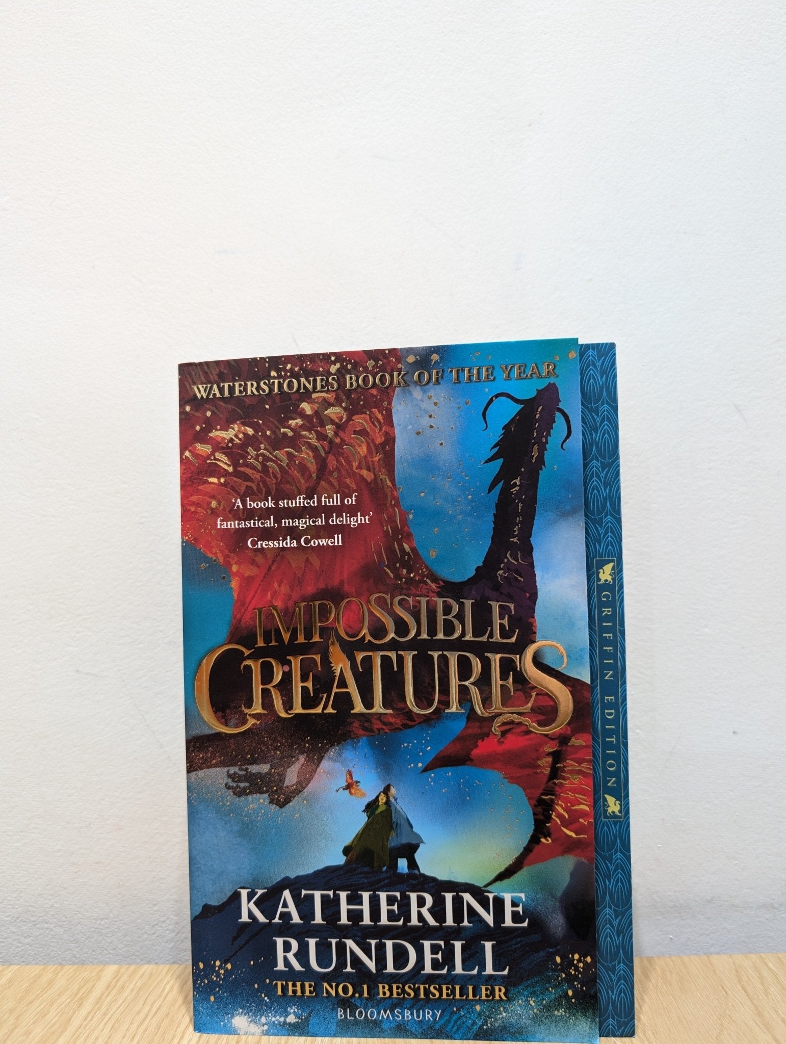 Impossible Creatures by Katherine Rundell (Signed paperback Griffin Edition with extra content) - Fialta Books
