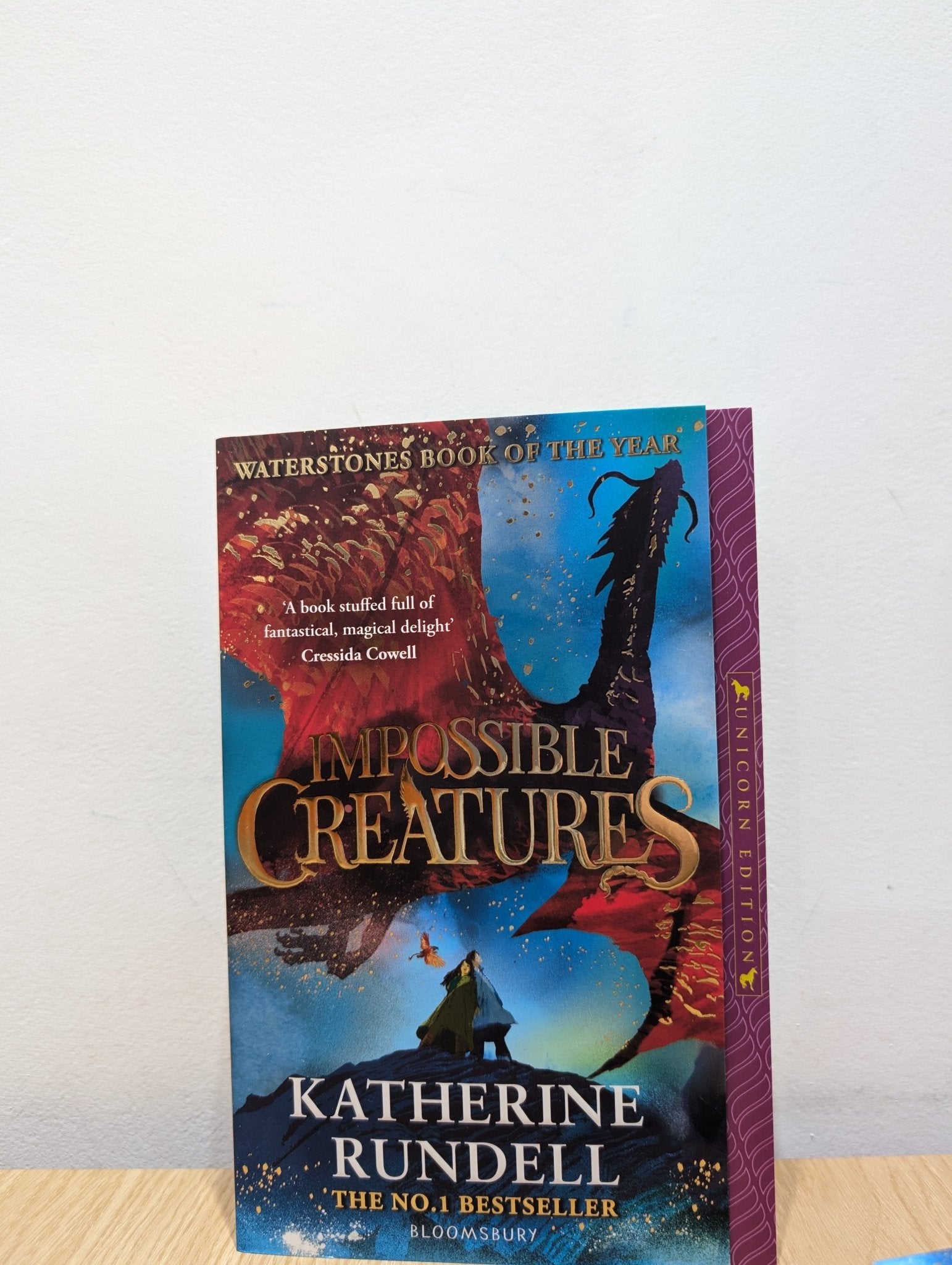 Impossible Creatures by Katherine Rundell (Signed paperback Unicorn Edition with extra content) - Fialta Books