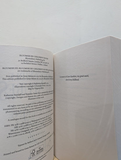 Impossible Creatures by Katherine Rundell (Signed paperback Unicorn Edition with extra content) - Fialta Books