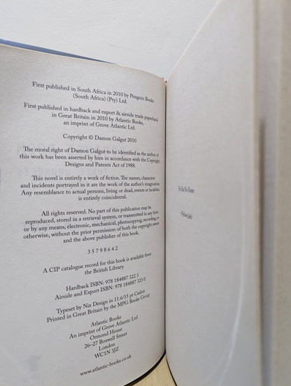 In a Strange Room by Damon Galgut - Fialta Books