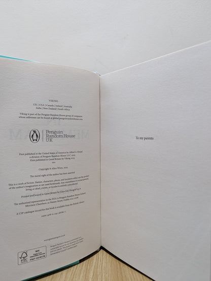 In Memoriam by Alice Winn (Signed First Edition) - Fialta Books