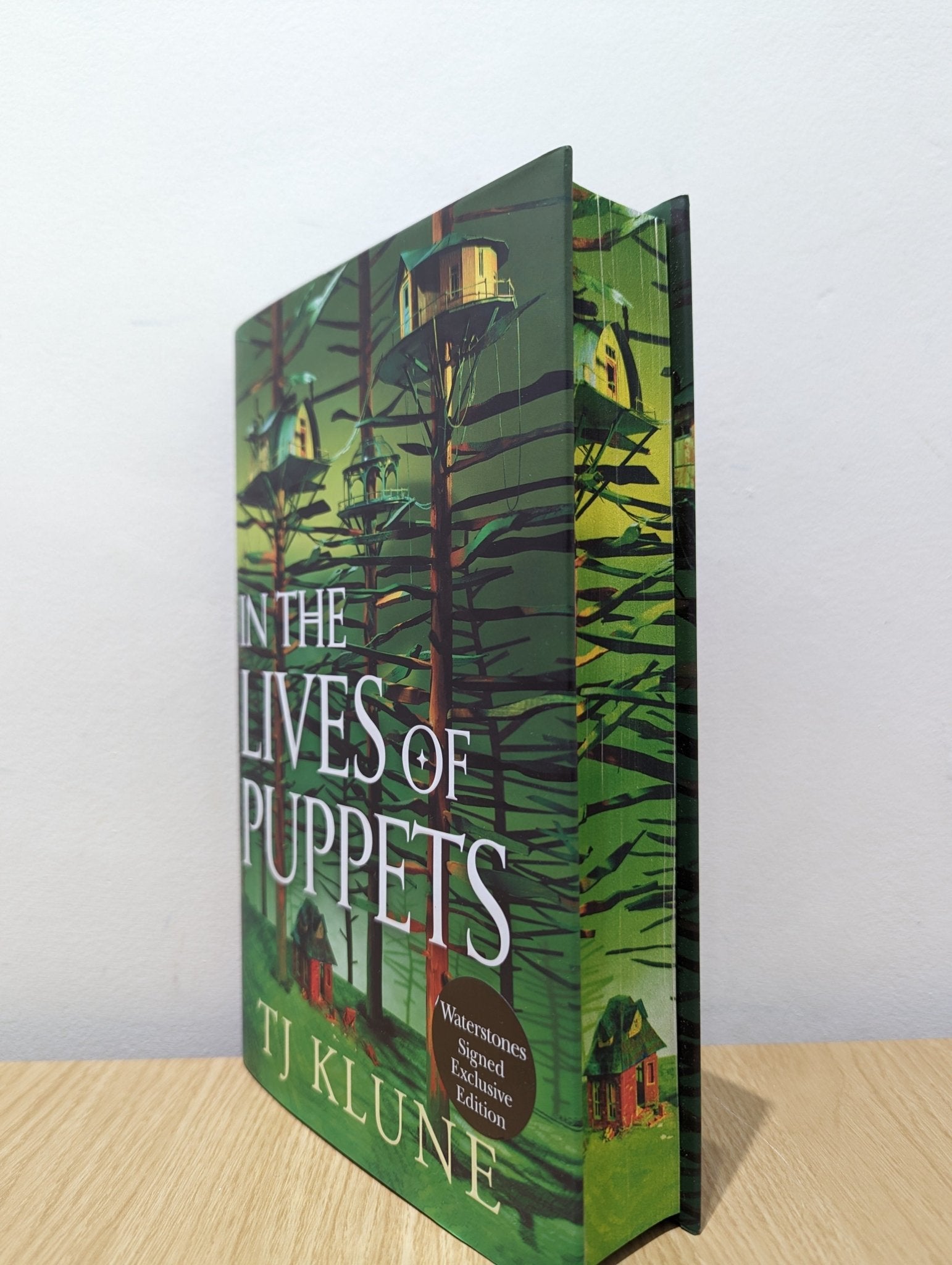 In the Lives of Puppets by TJ Klune (Signed First Edition with sprayed edges) - Fialta Books