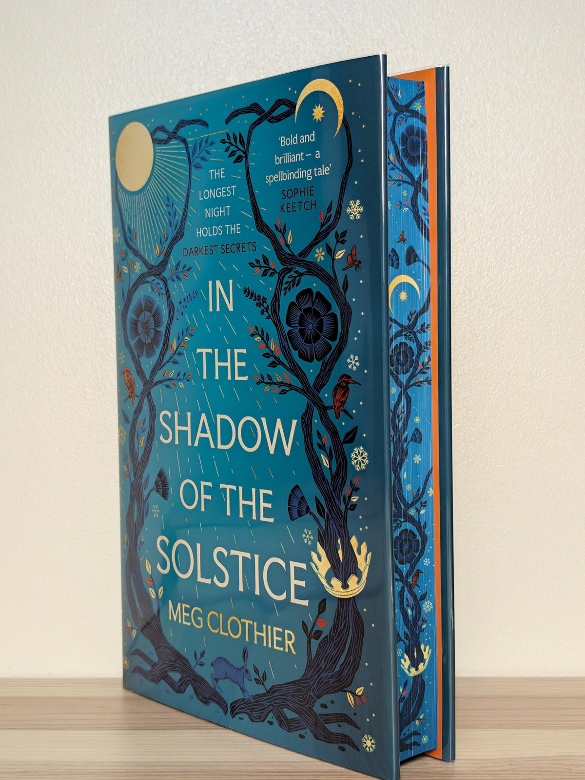 In the Shadow of the Solstice by Meg Clothier (Signed First Edition with sprayed edges) - Fialta Books