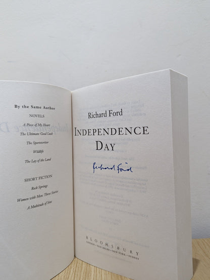 Independence Day by Richard Ford (Signed) - Fialta Books
