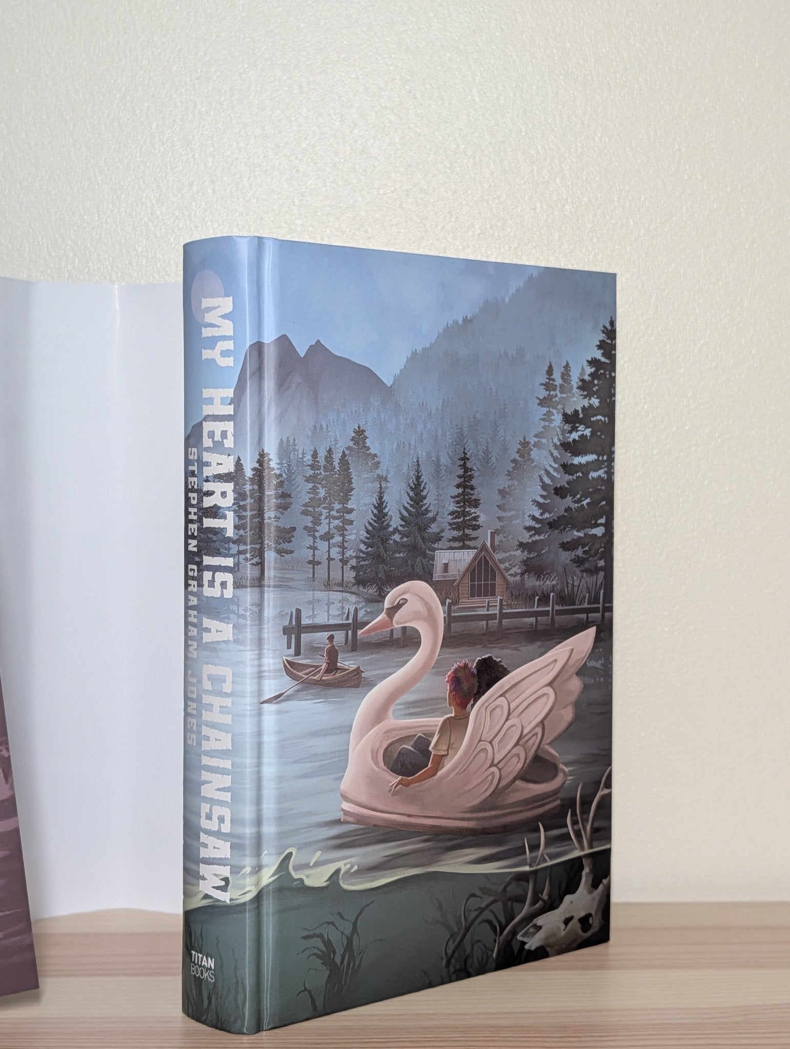 Indian Lake Trilogy: My Heart Is a Chainsaw; Don't Fear the Reaper; The Angel of Indian Lake by Stephen Graham Jones (Signed with sprayed edges) - Fialta Books